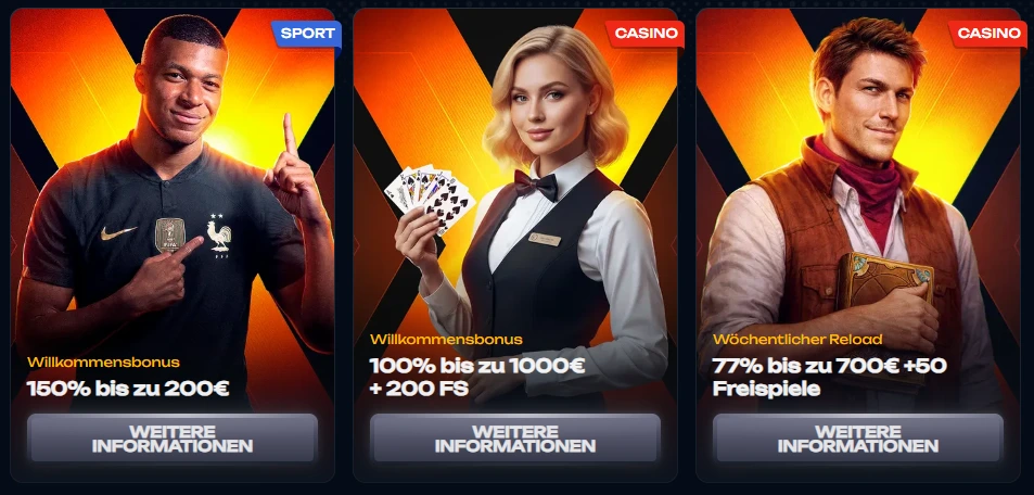 x3bet boni